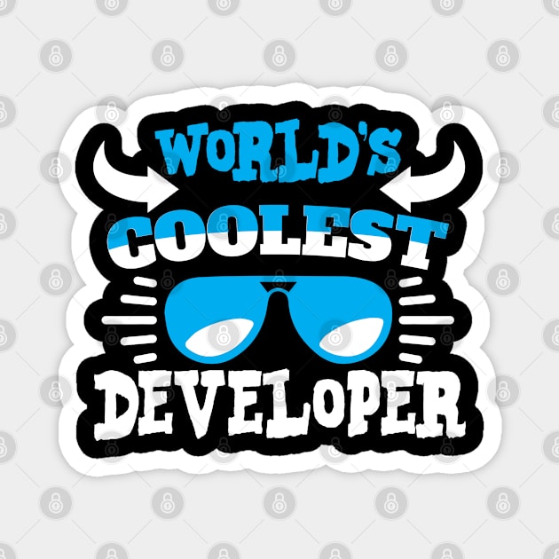 World´s Coolest Developer Magnet by Schimmi