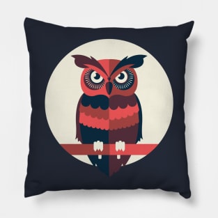 Angry Owl Pillow