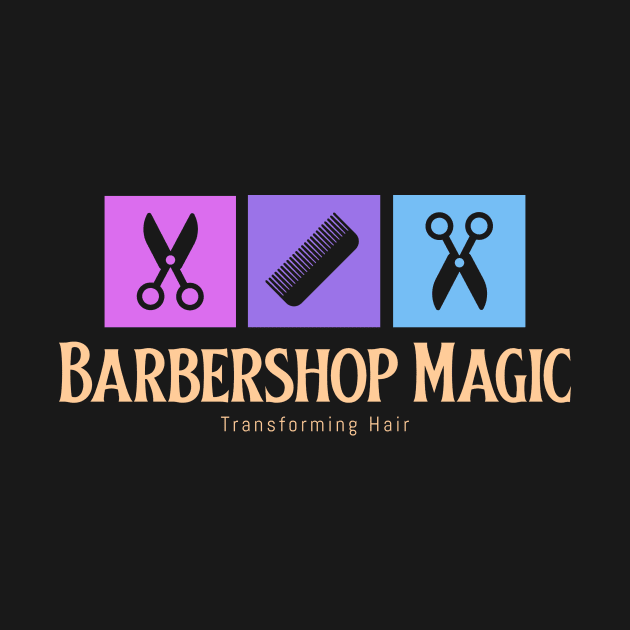 Barbershop Magic, Transforming Hair Barbershop Barber by ThreadSupreme