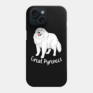 Mountain Guardian Styles Pyrenees Chronicles, Urban Canine Couture Tee Delight Phone Case