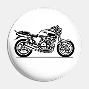 CB1000SF Motorcycle Sketch Art Pin