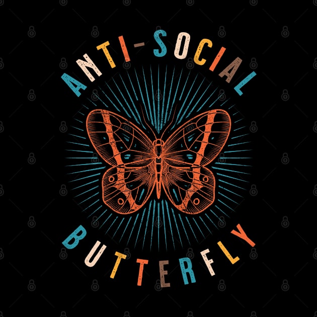 Anti Social Butterfly Shy by grendelfly73