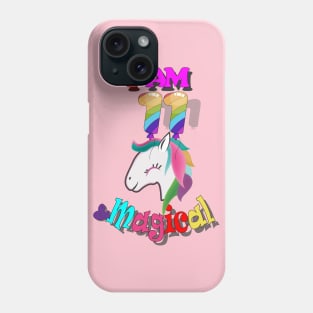 unicorn 11th birthday: I am 11 and magical Phone Case