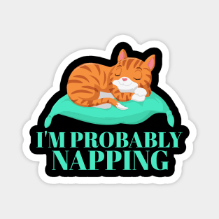 I'm Probably Napping. Magnet