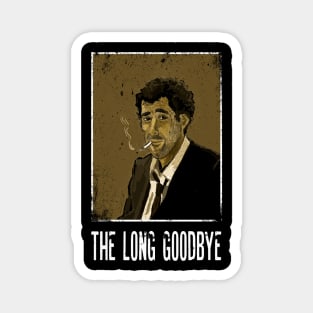 Sunset Strip Elegance The Goodbye Retro Nostalgia Tee Magnet