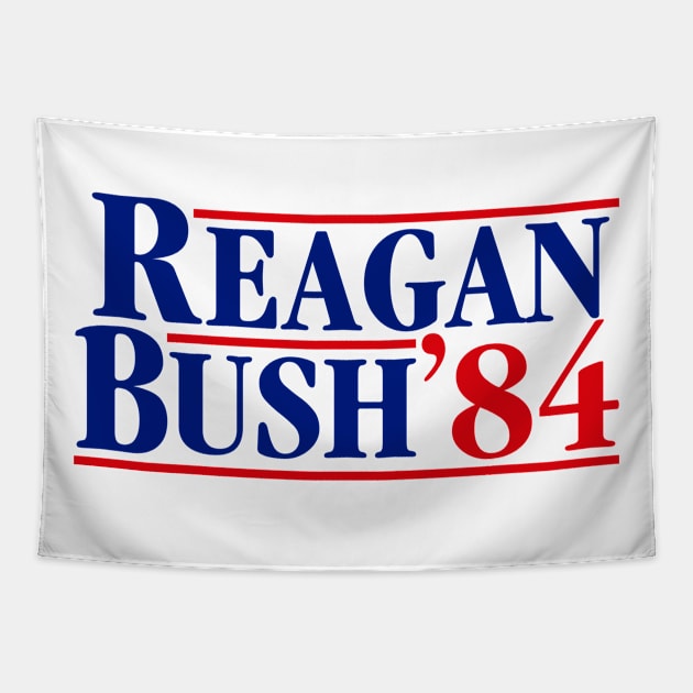 Reagan Bush 84 Tapestry by Tainted