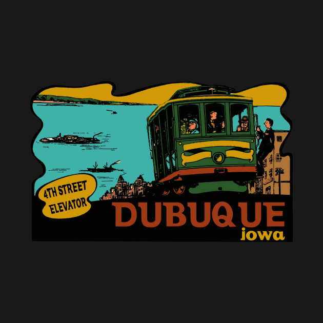 Vintage Style Dubuque Elevator Car by zsonn