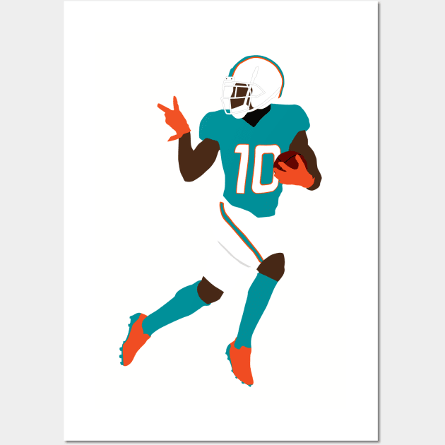 How to Draw Tyreek Hill for Kids - Miami Dolphins Football 