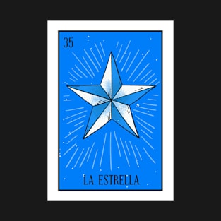 Mexican Loteria 35 La Estrella The Star T-Shirt