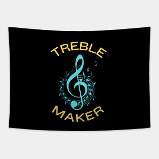 Treble Maker | Trouble Maker Music Pun Tapestry