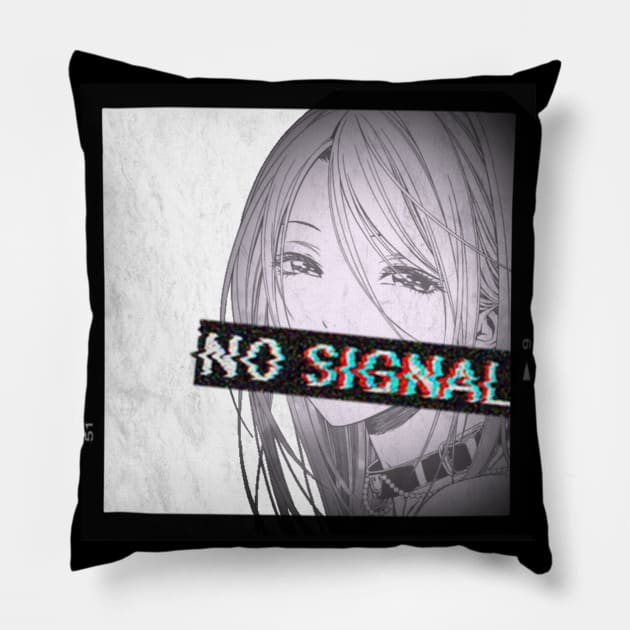 No Signal Pillow by valival
