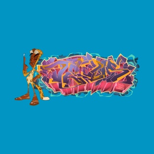 Dedos Graffiti letters 3 T-Shirt