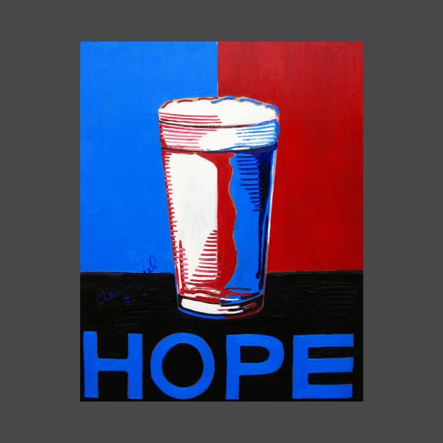 Beer Parody of Shepard Fairey's Obama Hope Poster by realartisbetter