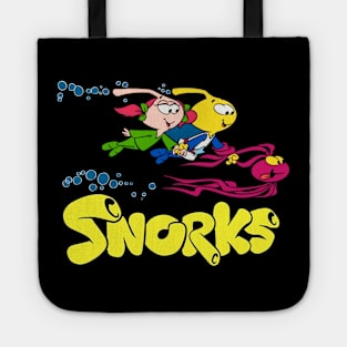 Sea son of Fun Commemorate the Playful Antics and Oceanic Adventures of Snorks Characters on a Tee Tote