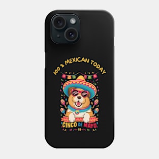 Chow Chow Dog Cinco de Mayo Phone Case