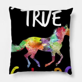 Autism Awareness Horse T-shirt - I See Your True Colors Pillow