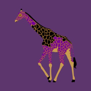 Rainbow safari - Giraffe T-Shirt