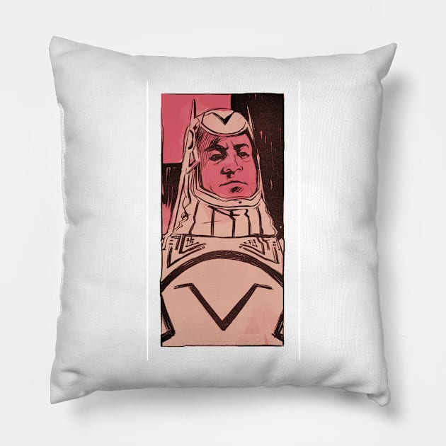 Sark portrait Pillow by deimos-remus