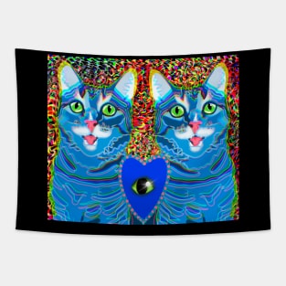 I'll Show You My Kitties Tapestry