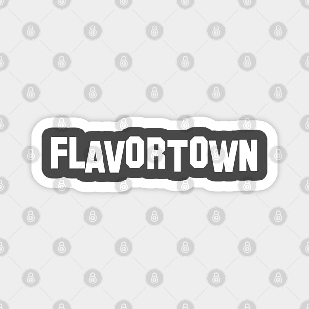 Flavortown Hollywood Sign Magnet by fandemonium