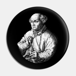 Paracelsus Famous Occutist Alchmist Magick Hermeticism Pin