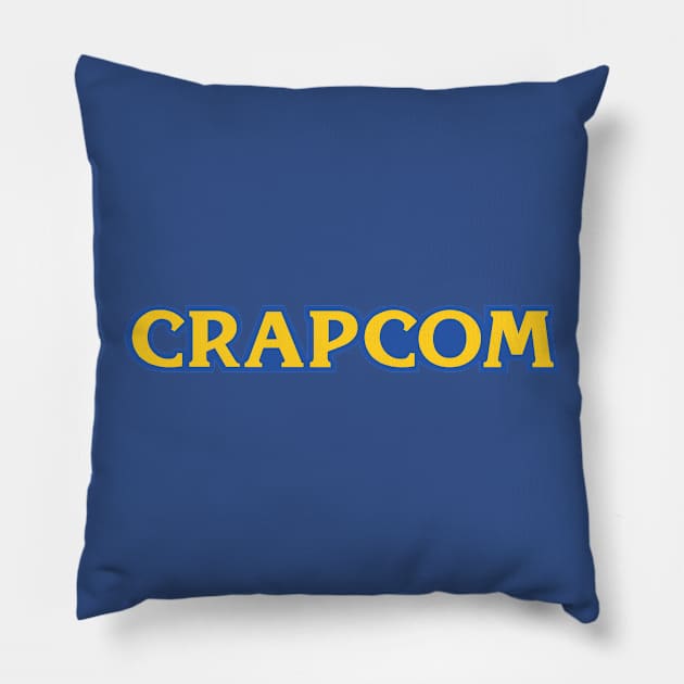 CRAPCOM Pillow by Strider