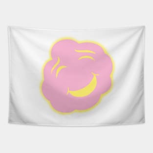 Smiling pink cloud Tapestry