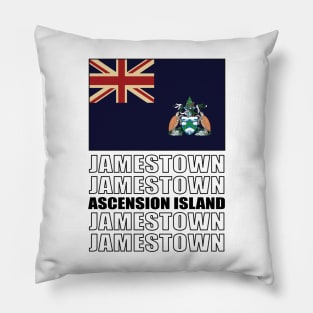 Flag of Ascension Island Pillow