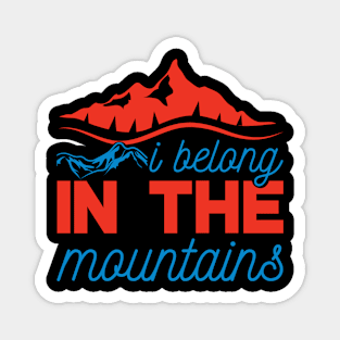 Mountains Magnet