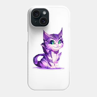 Fantasy Cute Kawaii baby Cheshire cat kitten Phone Case