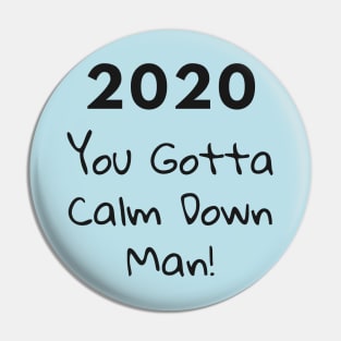2020 You Gotta Calm Down Pin