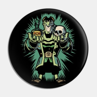 Dark Dr. Livesey - Halloween Treasure Island Pin