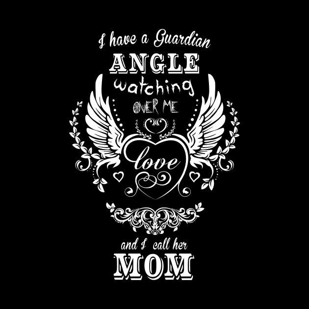 I have a guardian angel watching over me and i call her mom by vnsharetech