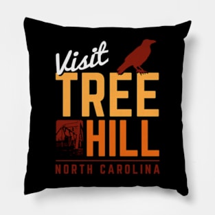 Tree Hill North Carolina Pillow