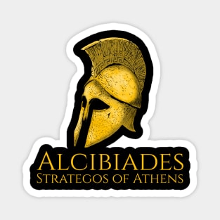 Alcibiades - Strategos Of Athens - Ancient Greek History Magnet