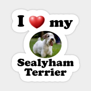 I Love My Sealyham Terrier Magnet