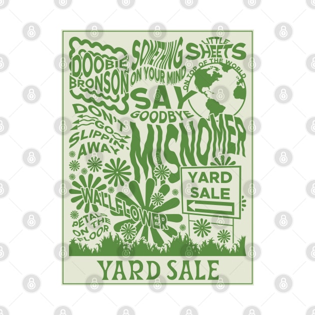 Yard Sale Poster (Tracklist) - The Brook & the Bluff by crossroadsts