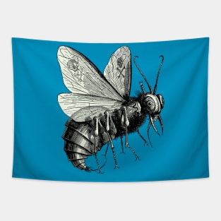 Monstrous Gluttonous Lord of the Heavens Demonic Fly Cut Out Tapestry