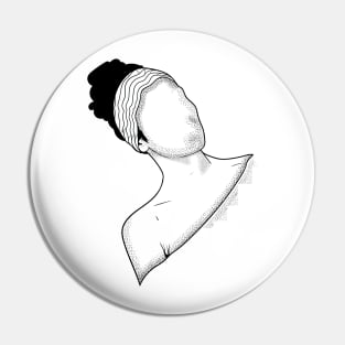 Black & white Elegant Art 23 Pin