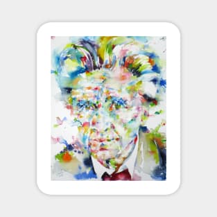 EMIL CIORAN - watercolor portrait .2 Magnet