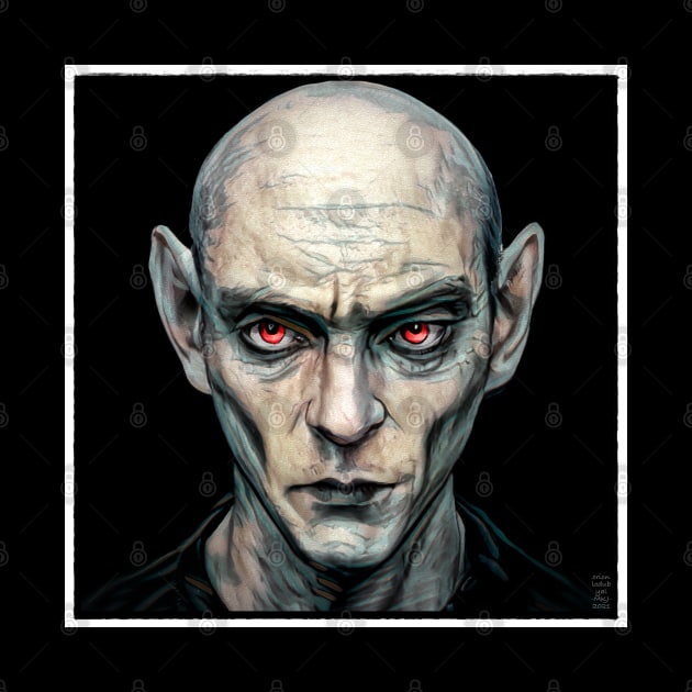 Nosferatu Vampire Comic Book Style Horror by OrionLodubyal