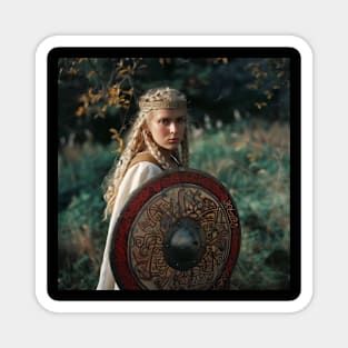 Shield-maiden Magnet