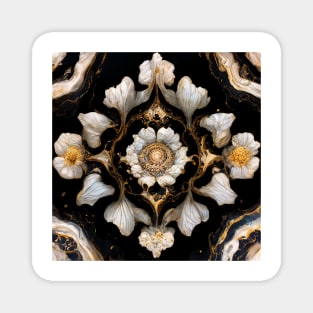 Baroque Parisian Marble VI Magnet