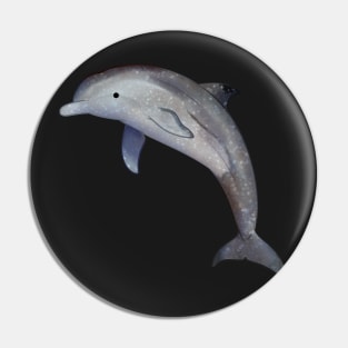 Cozy Bottlenose Dolphin Pin