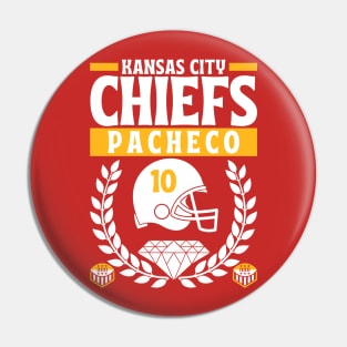 Kansas City Chiefs Pacheco 10 Edition 3 Pin