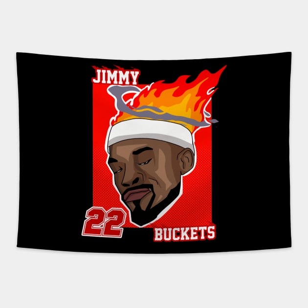 Jimmy Butler Tapestry by BINSU