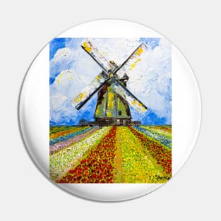 Windmill. Holland Pin