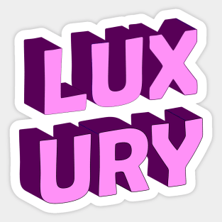 Luxury stickers