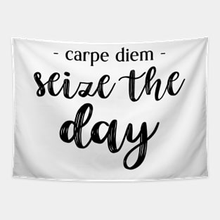 Carpe Diem Seize the Day Tapestry
