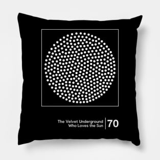 Who Loves the Sun - Minimalist Graphic Artwork Design Pillow